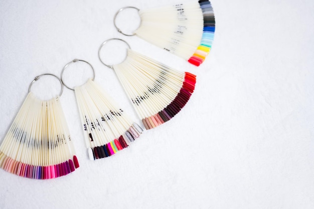 Selection of embroidered samples